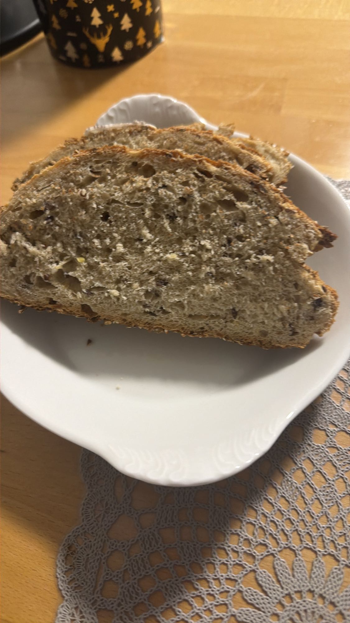 Mehrkornbrot Scheiben