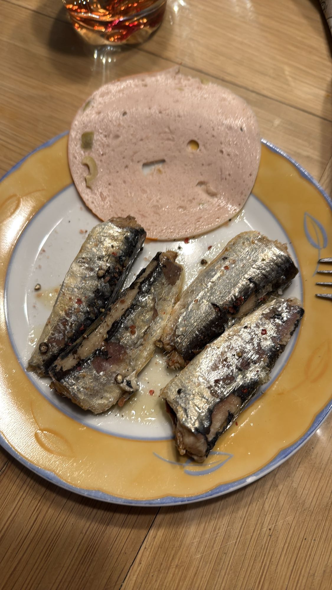 Sardines and Bologna