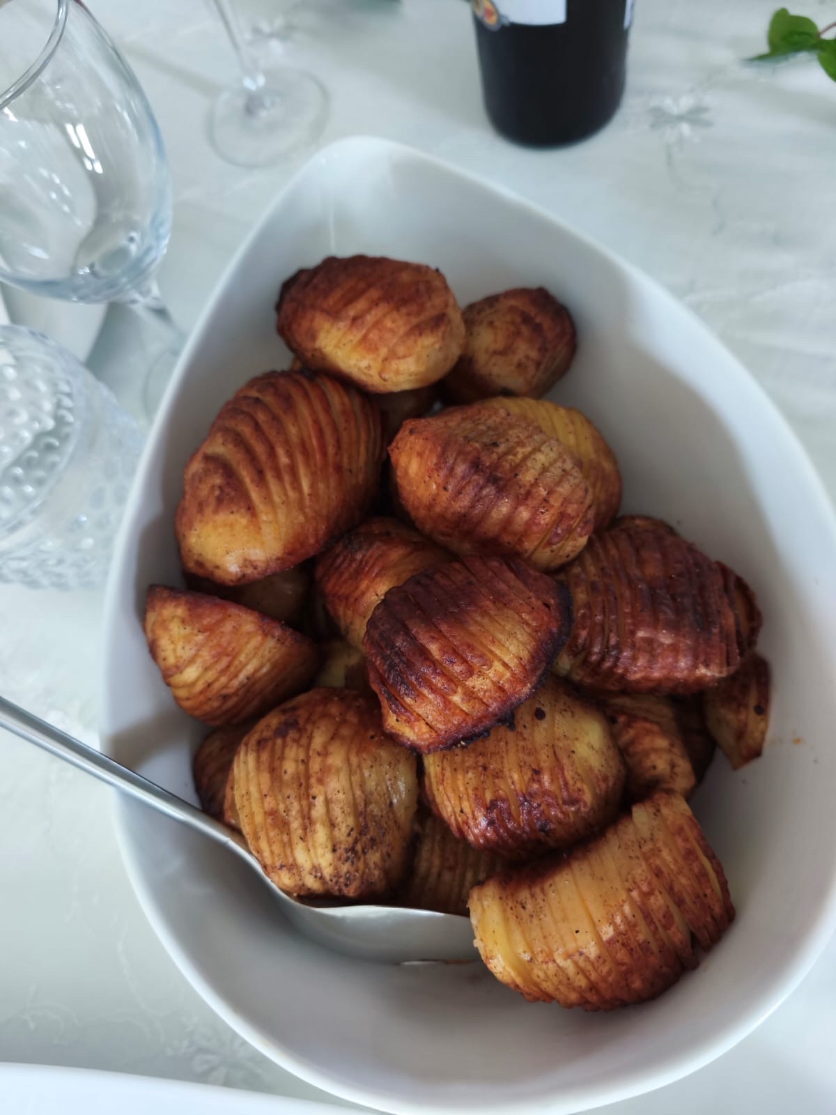 Hasselbackspotatis