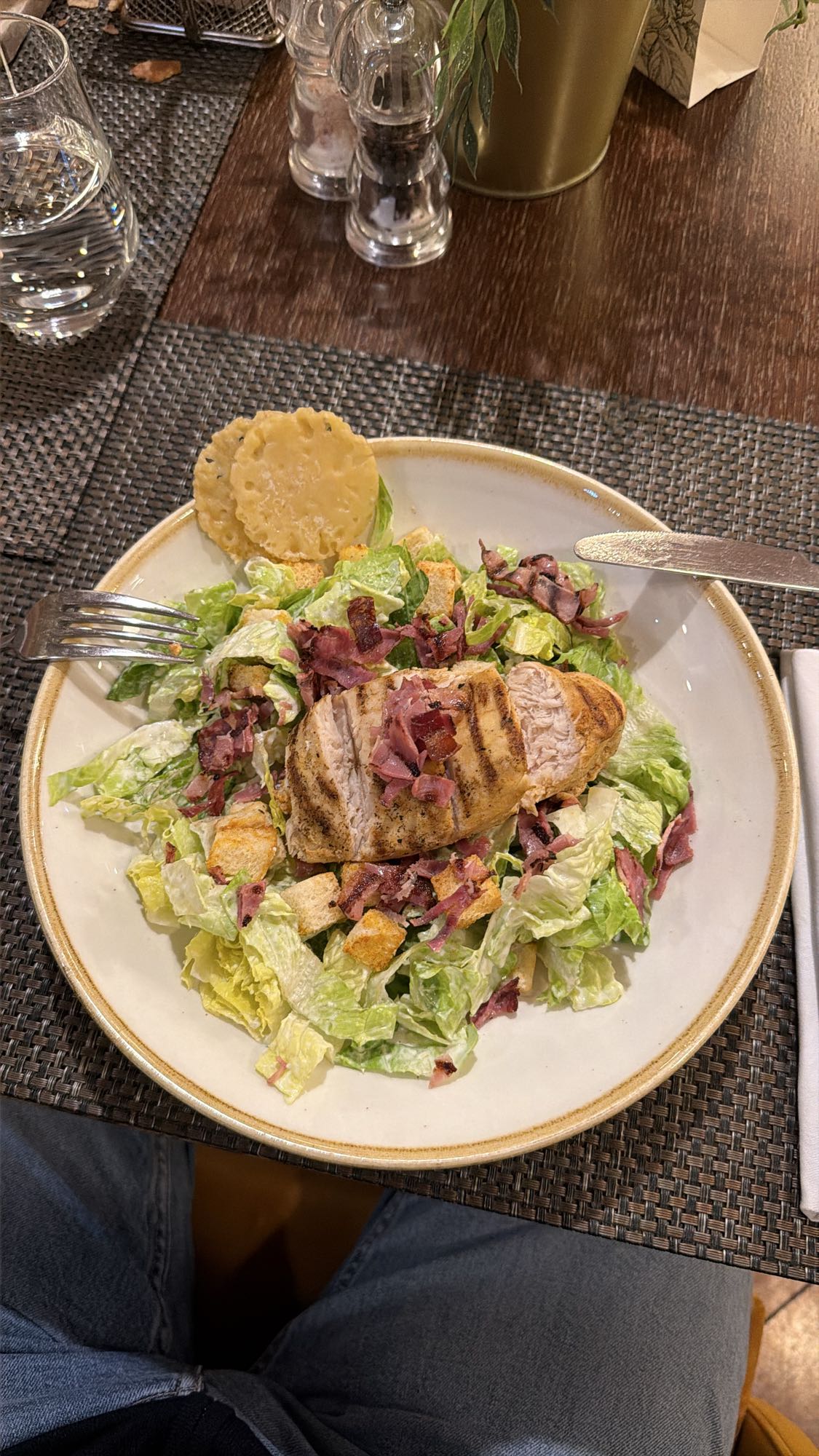 Grilled Chicken Caesar Salad