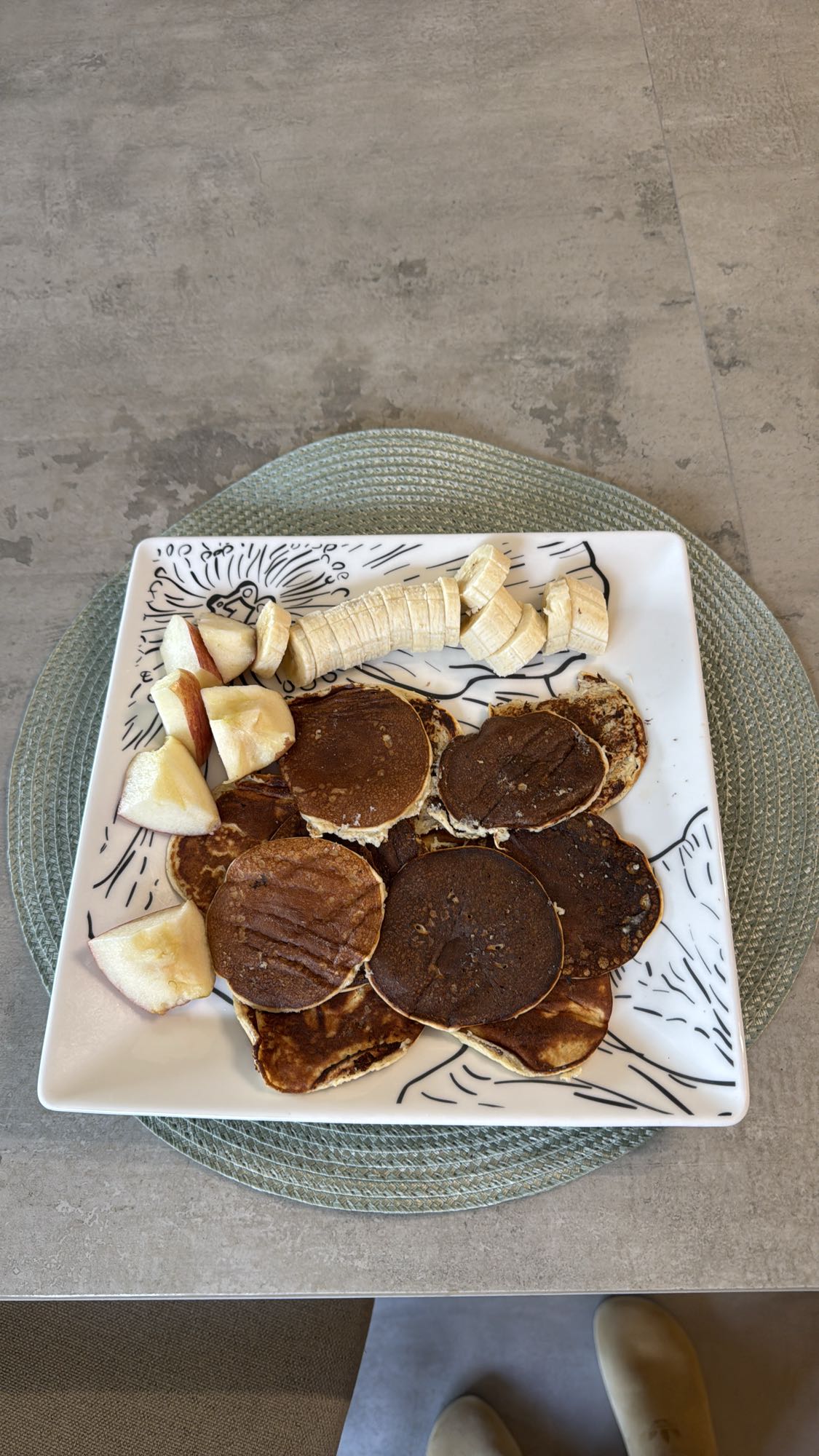 Panqueques con frutas