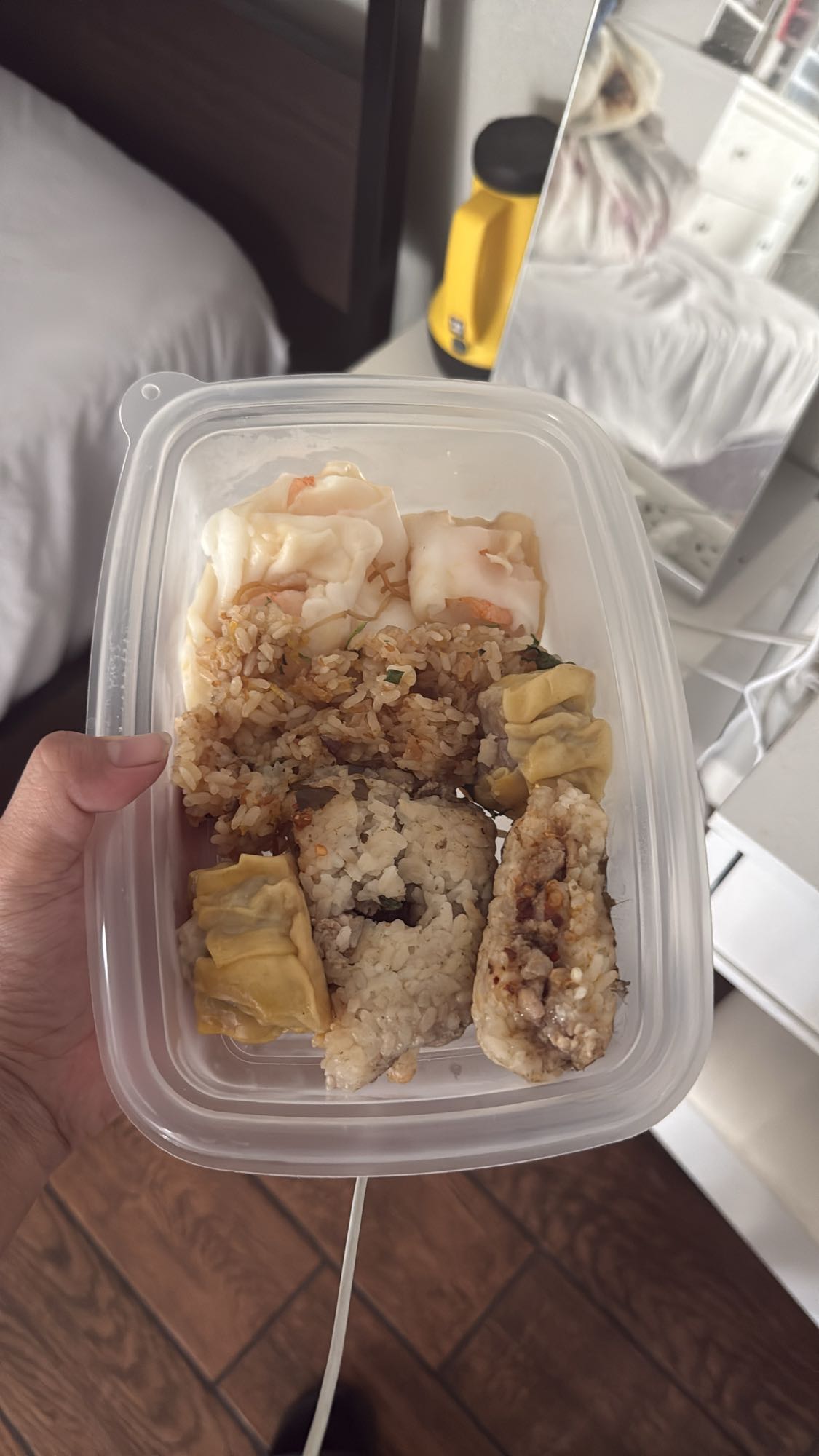 Asian Dim Sum & Rice Box