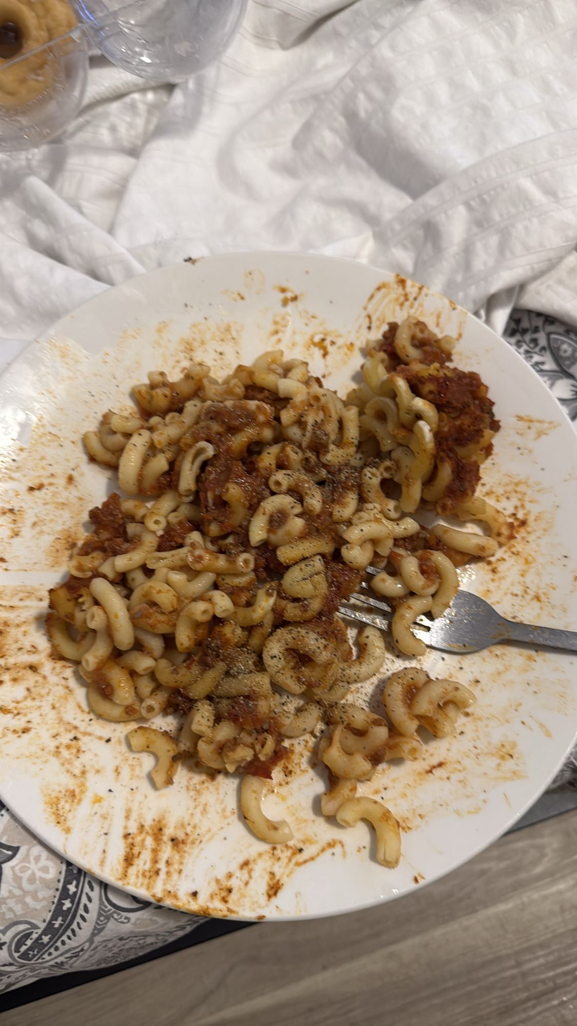 Pâtes à la sauce bolognaise