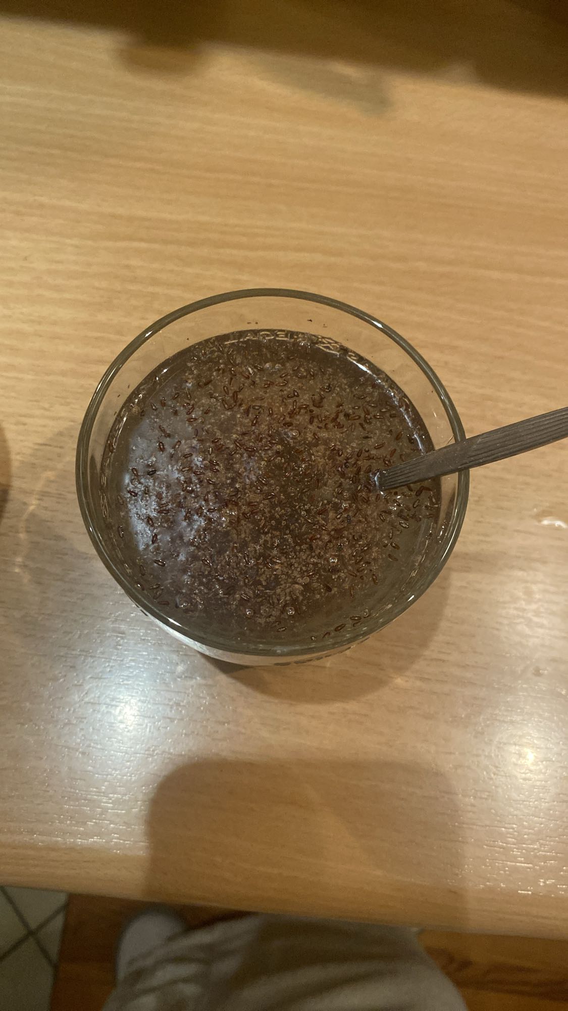 napój z nasionami chia