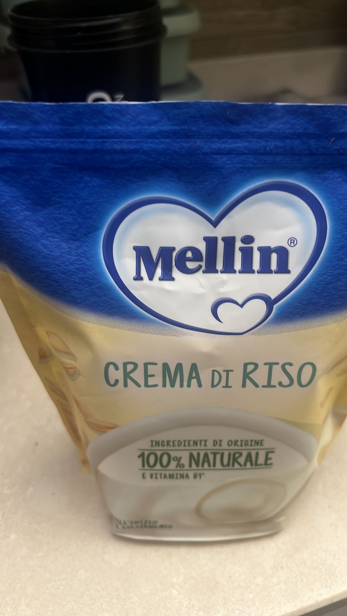 Crema di riso Mellin