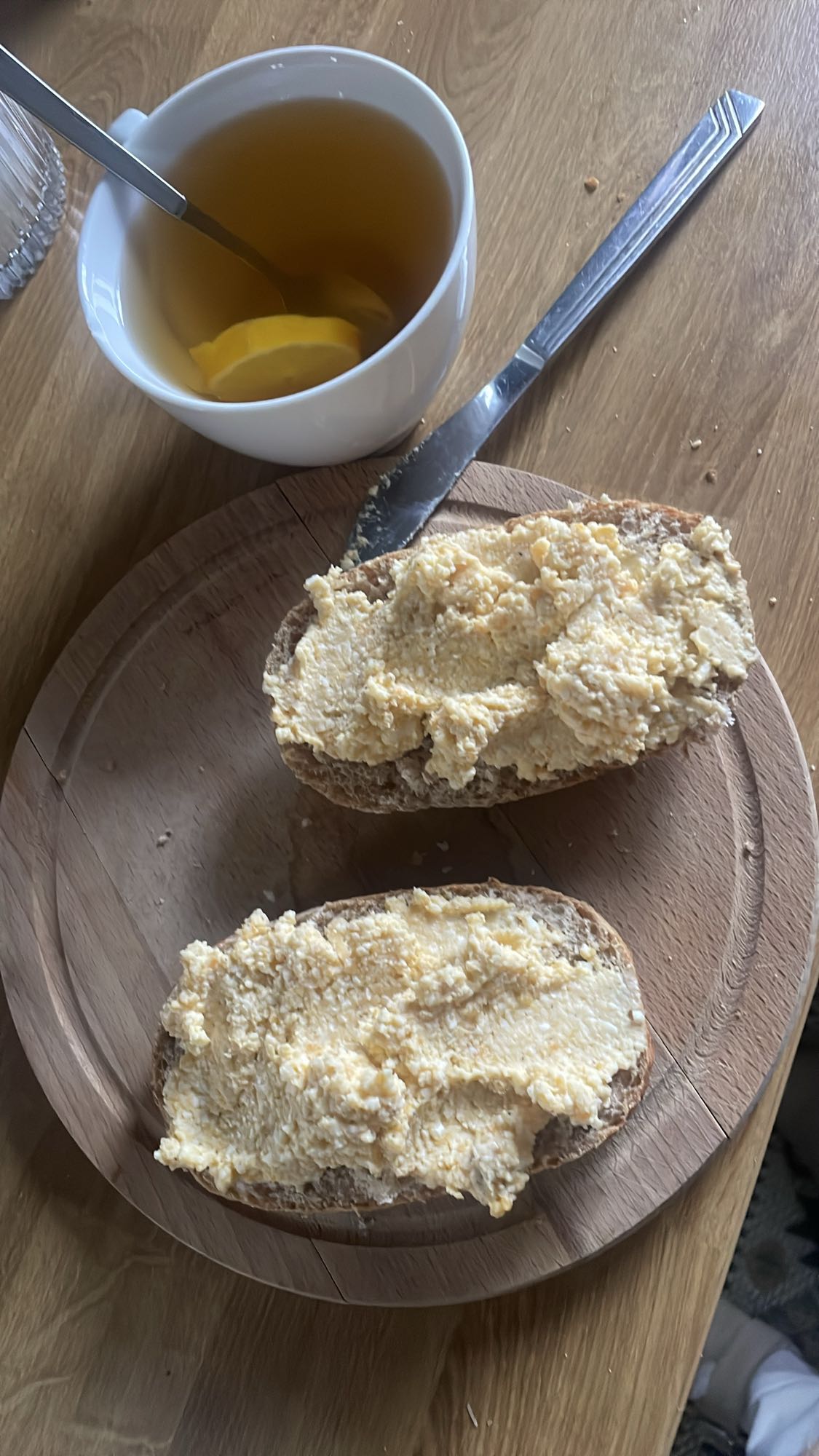 Kanapki z pastą jajeczną