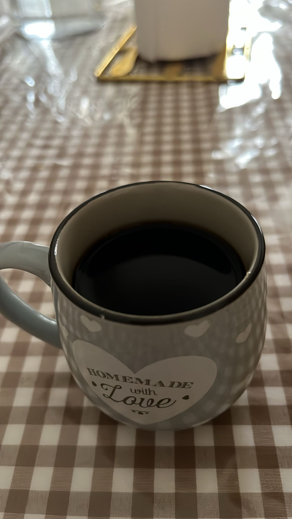 Tasse de café noir
