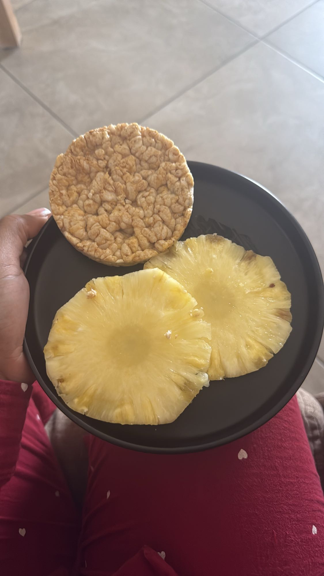 Pineapple & Rice Cake