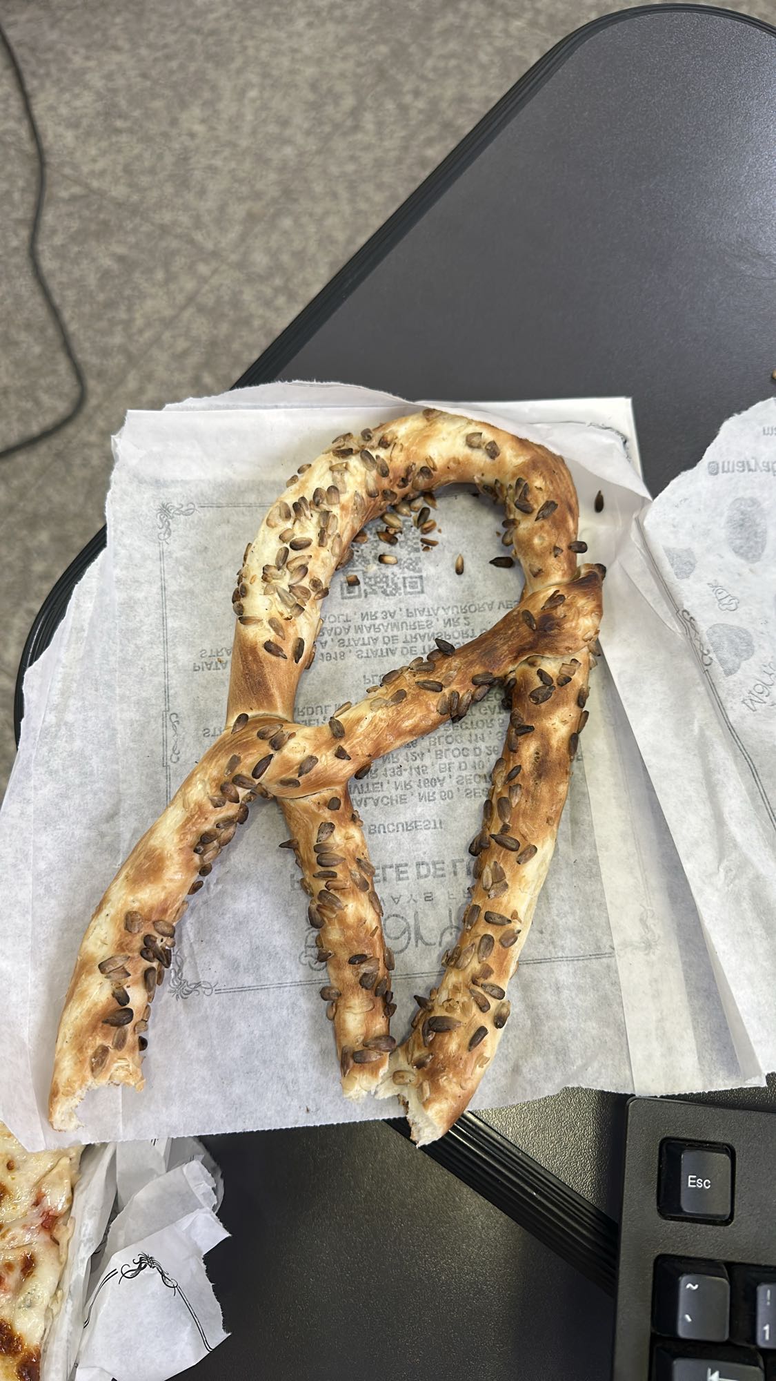 Seeded Pretzel Bread