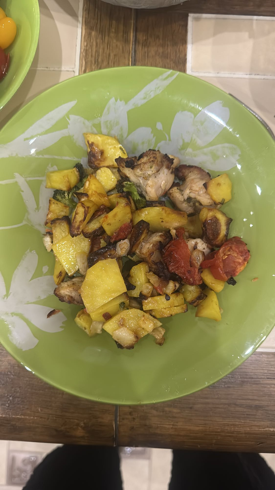 Курица с овощами