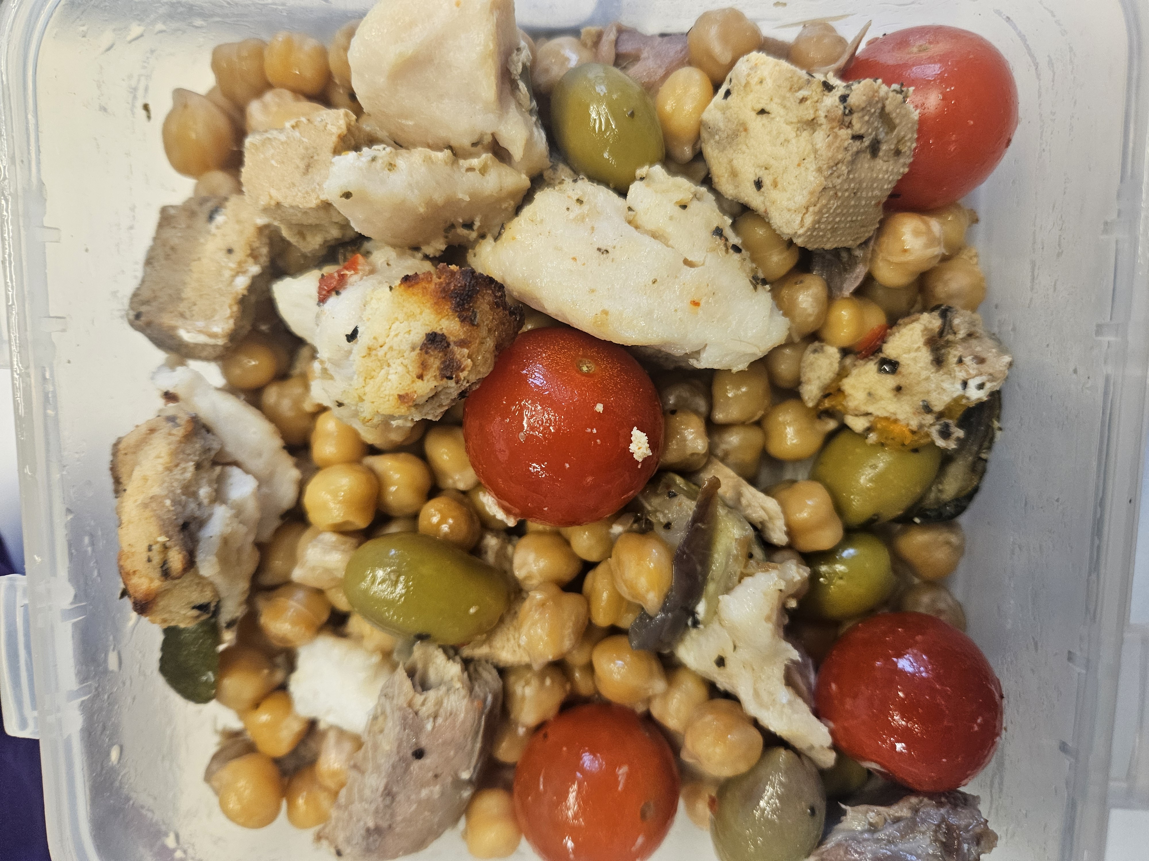 Chickpea Chicken Salad