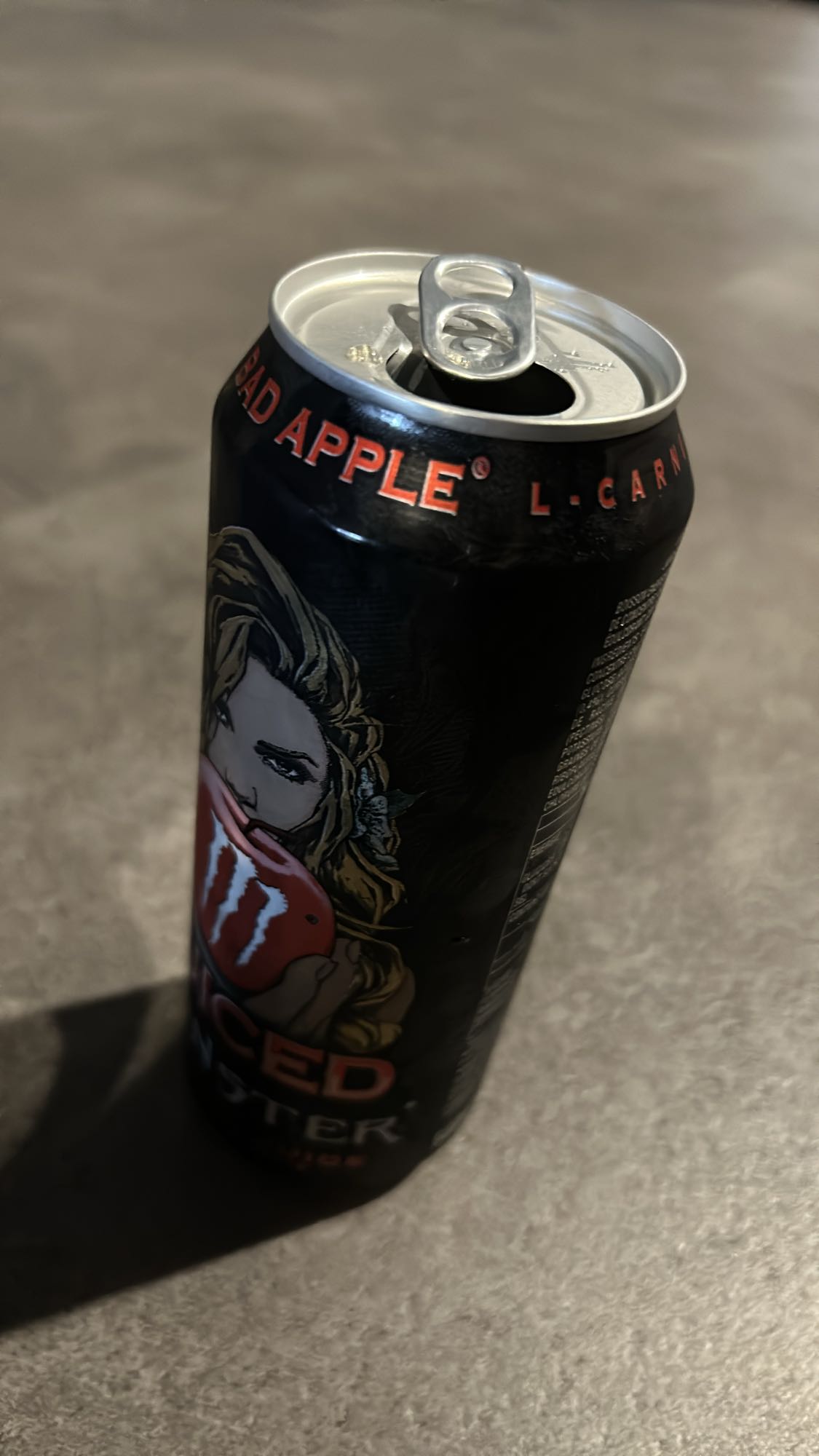 Boisson énergisante pomme