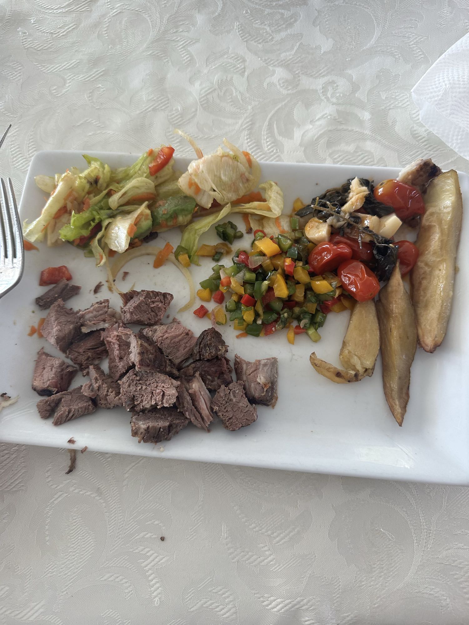 Plato mixto saludable
