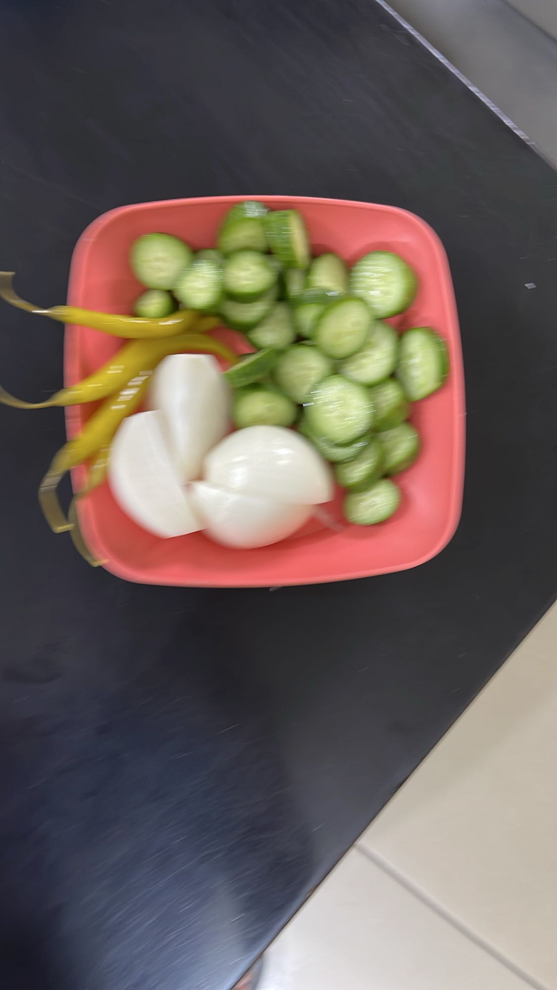Assiette crudités fraîches