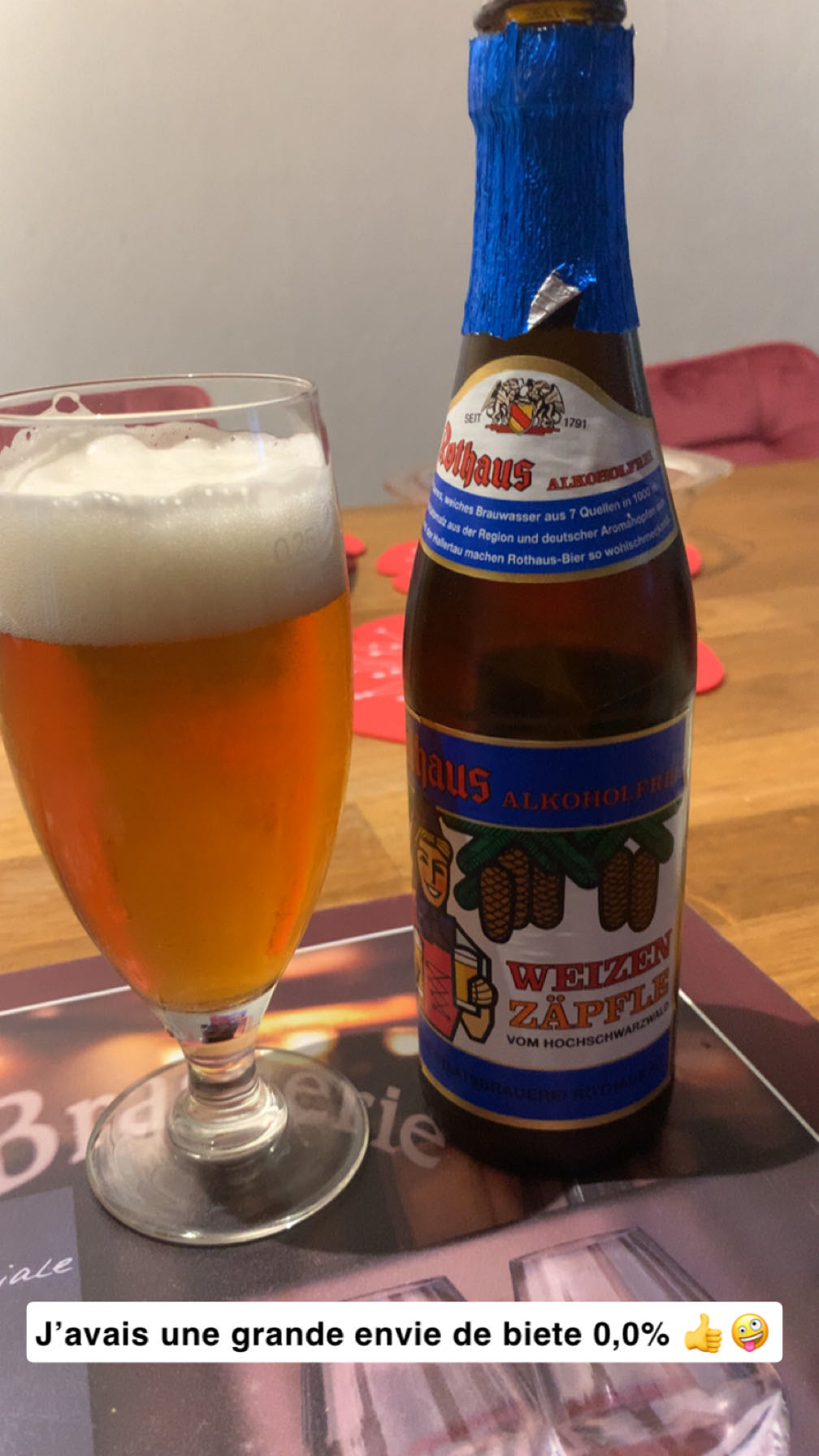 Bière sans alcool