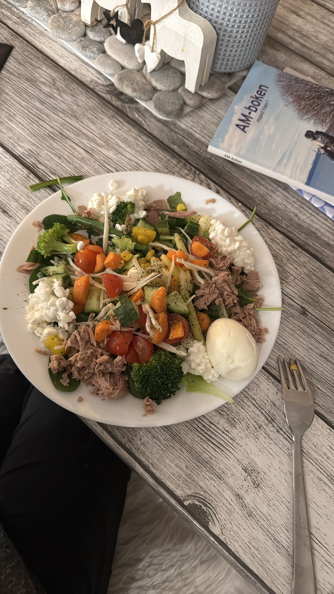 Tonfisksallad med ägg