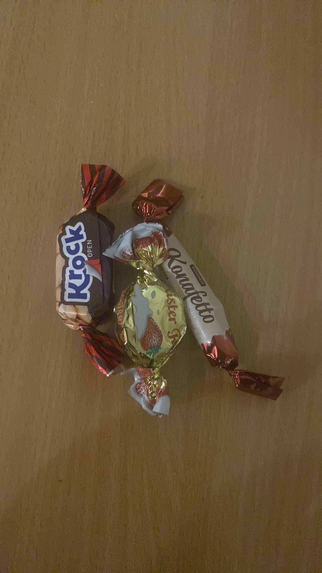 Cukierki czekoladowe