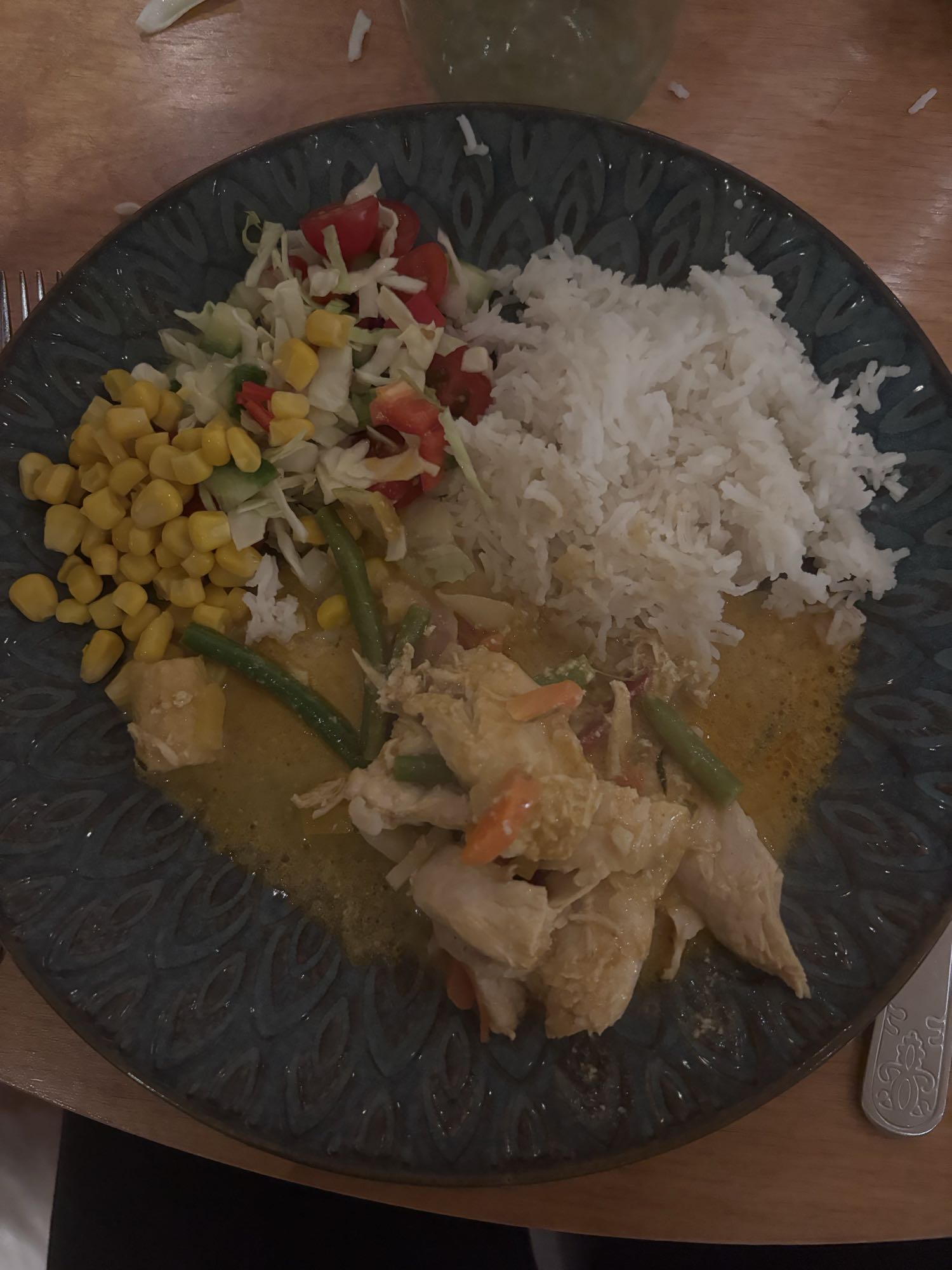 Kycklinggryta med ris