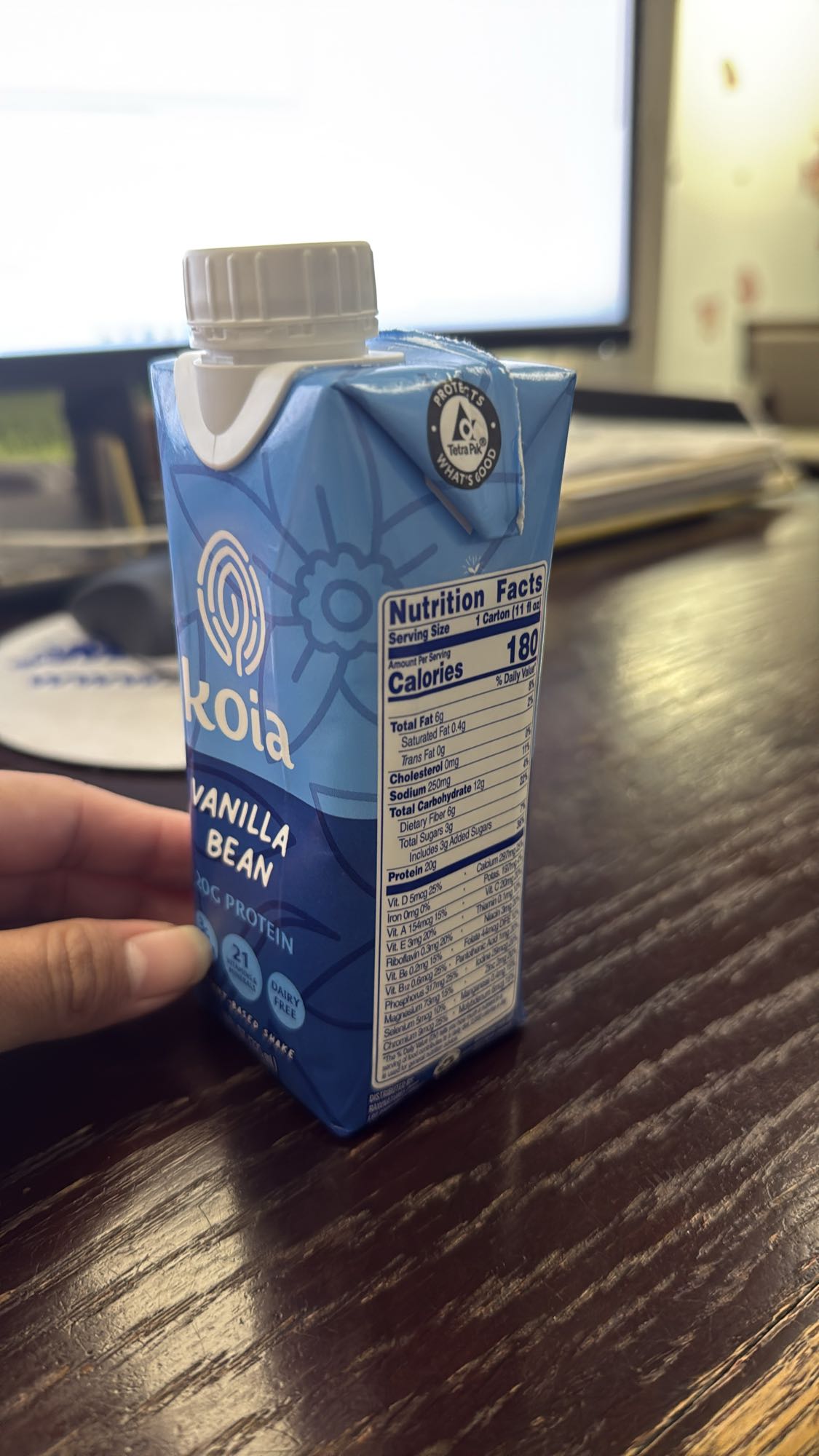 Koia Vanilla Bean Shake