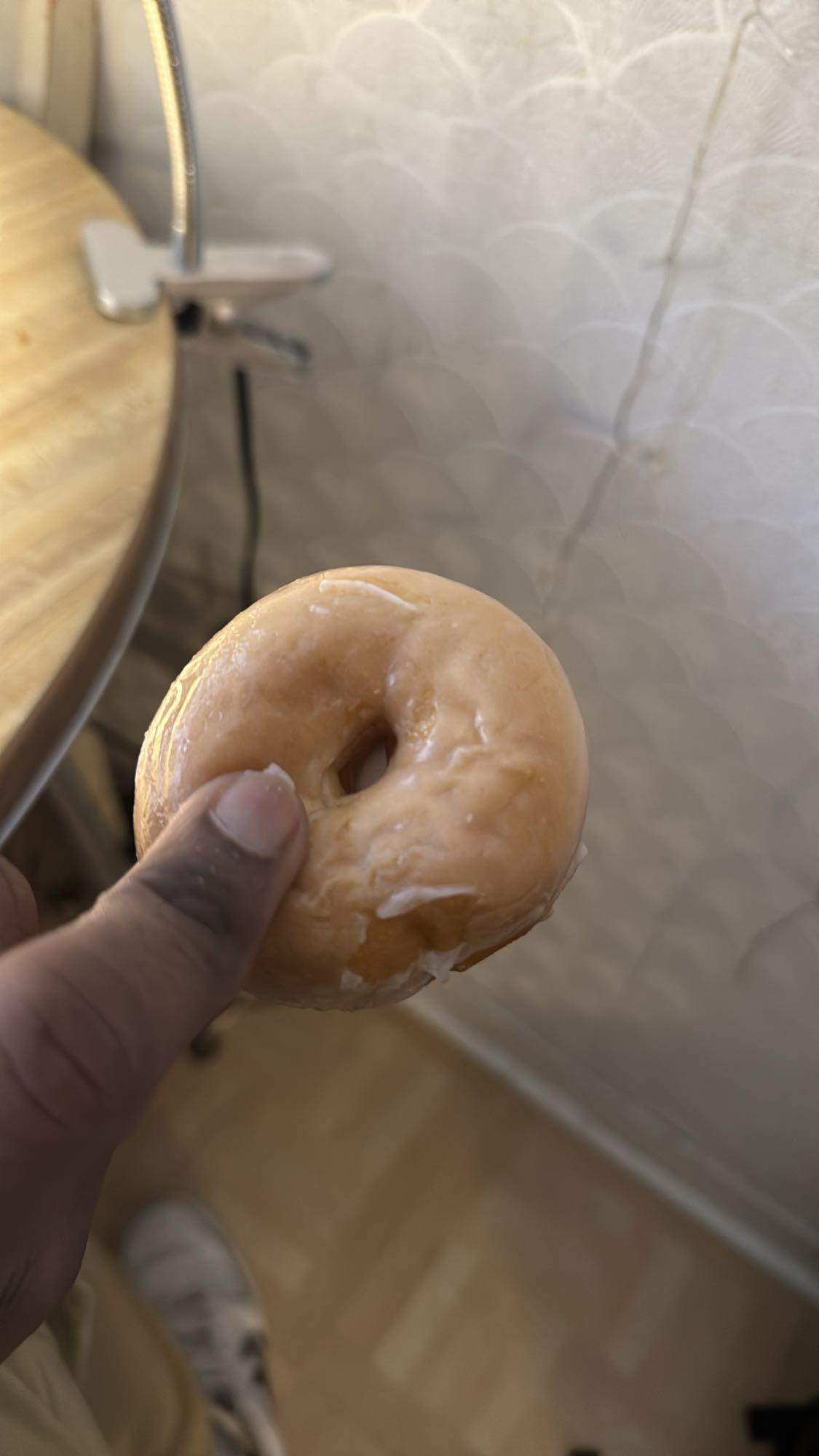 Donut glacé