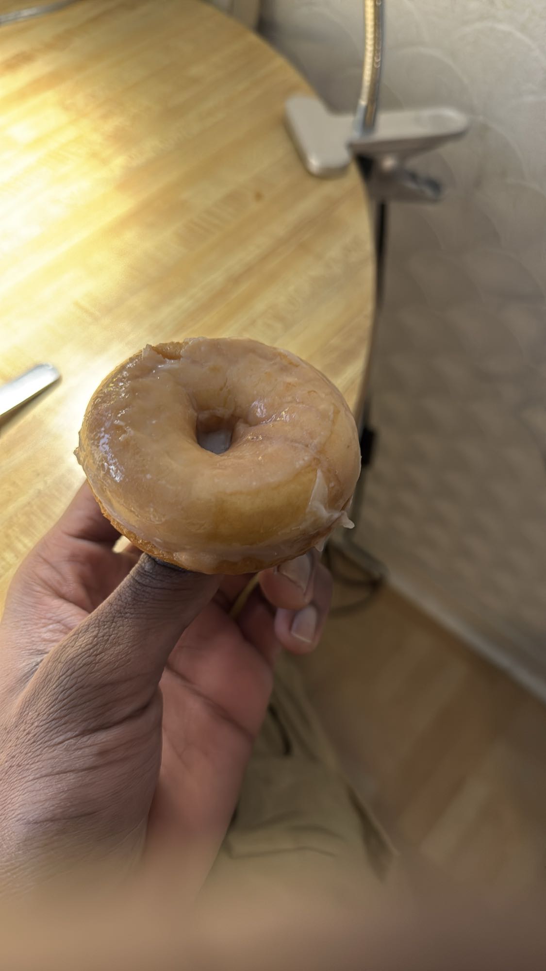 Donut glacé