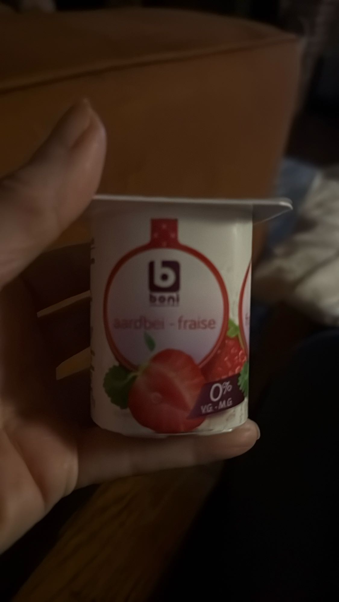 Aardbei magere yoghurt