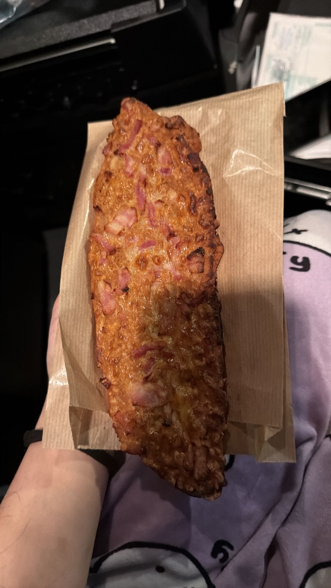 Baghetă cu șuncă și brânză