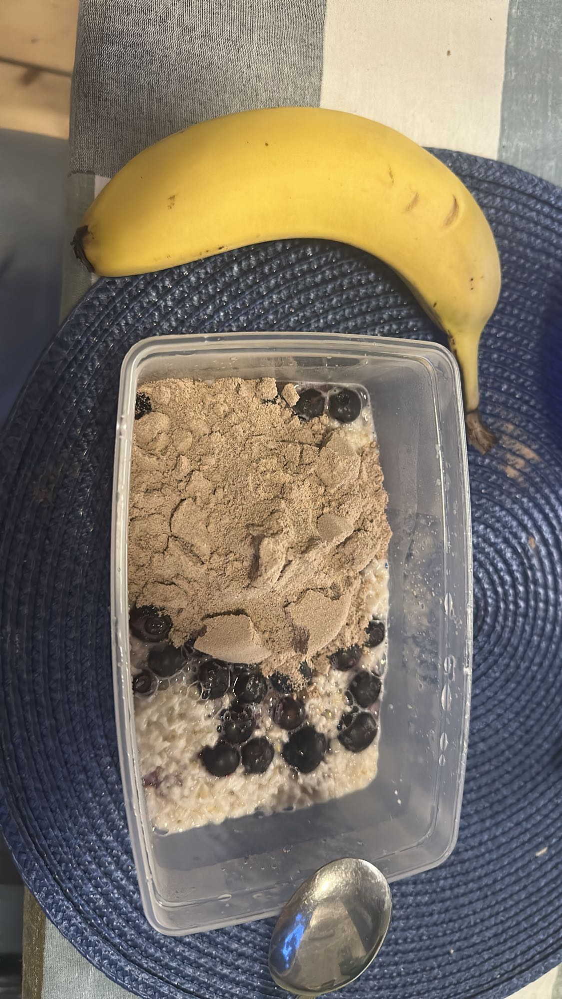 Havregrynsgröt med banan