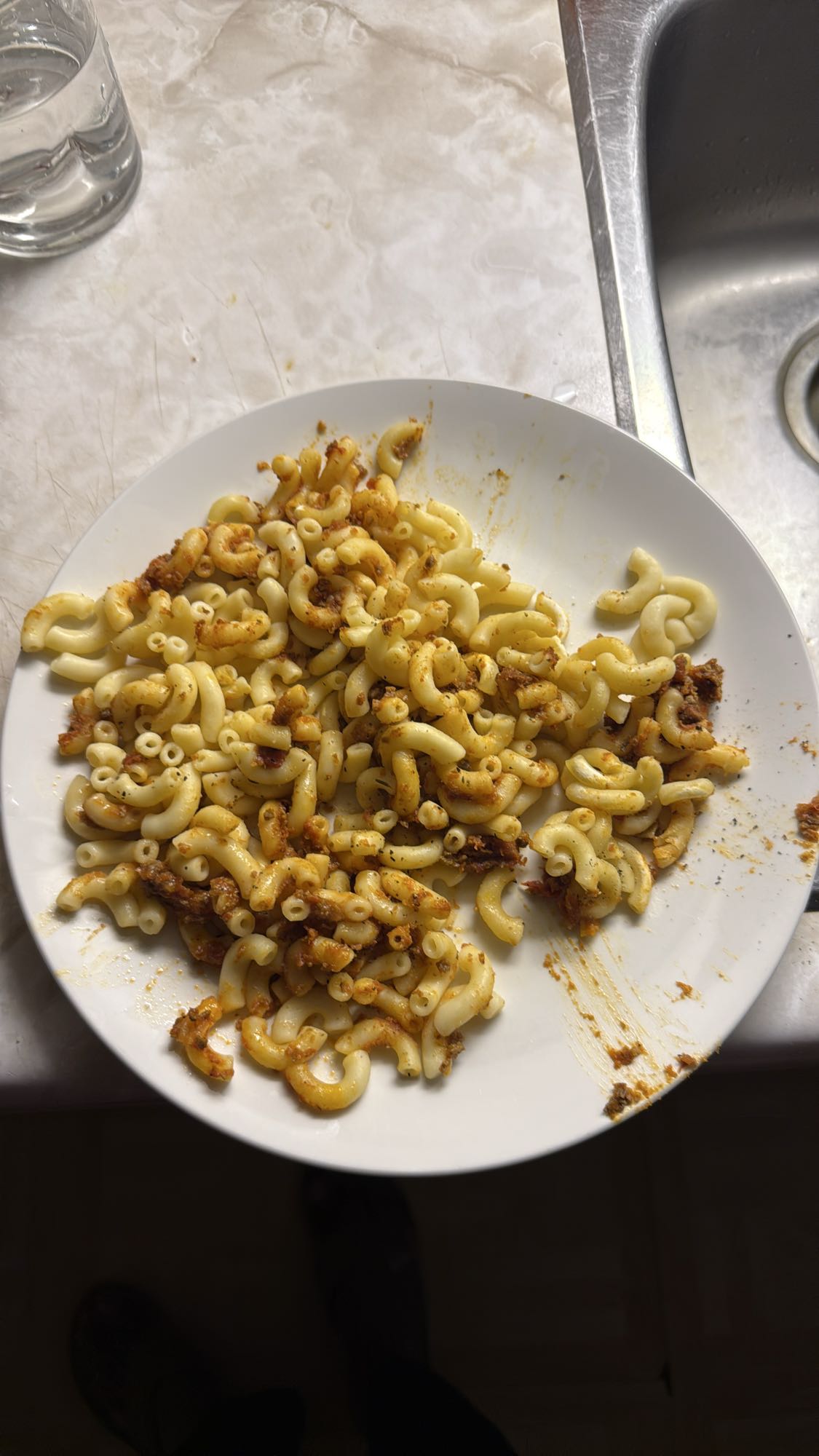 Pâtes à la sauce tomate