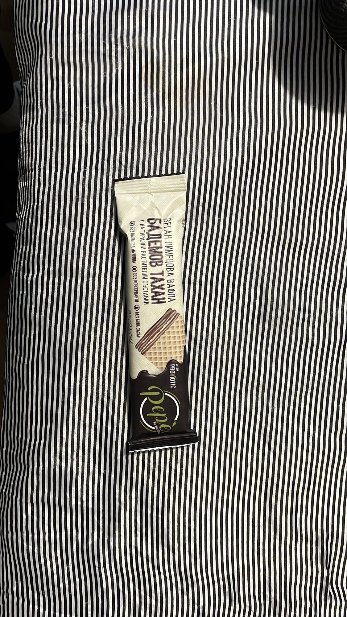 Веган вафла с тахан