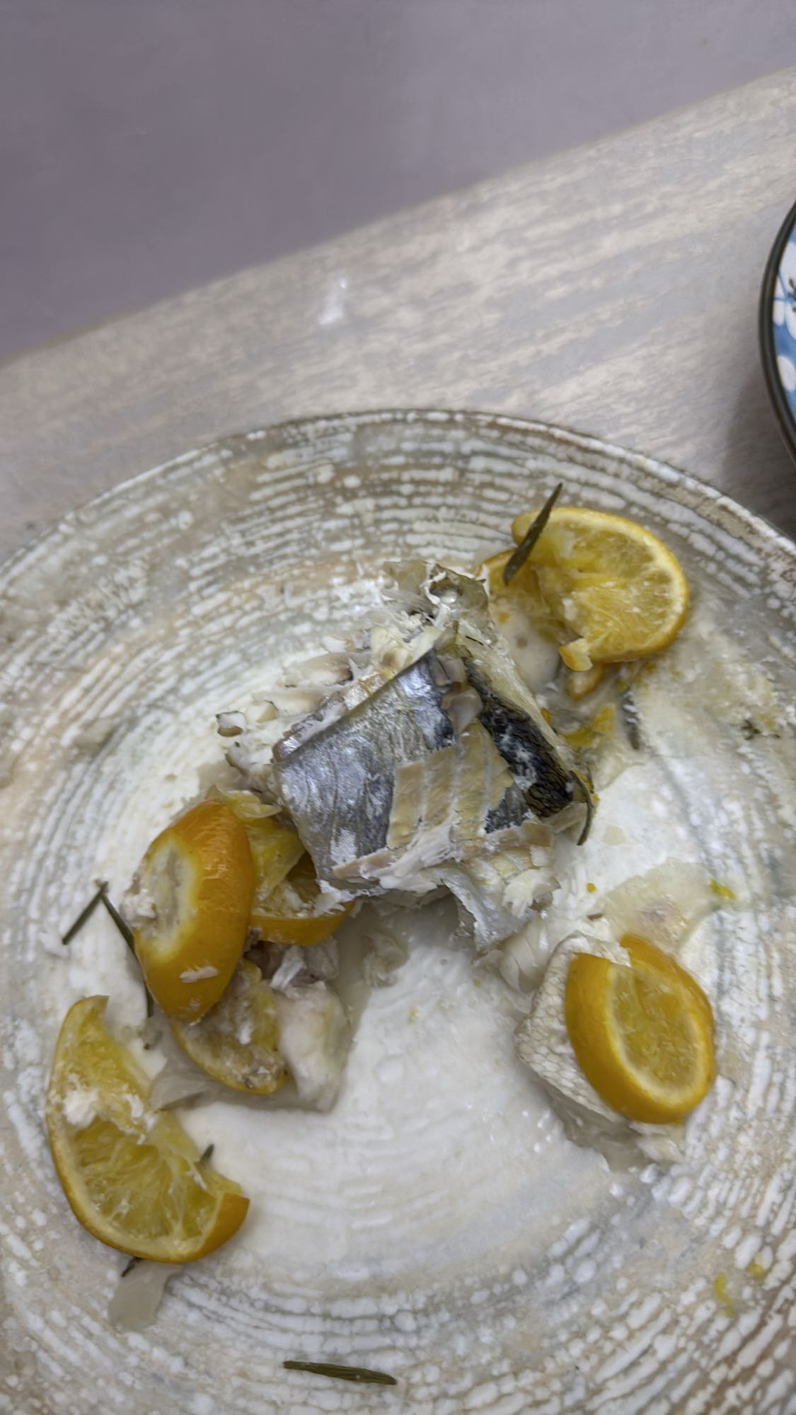 рыба с апельсином