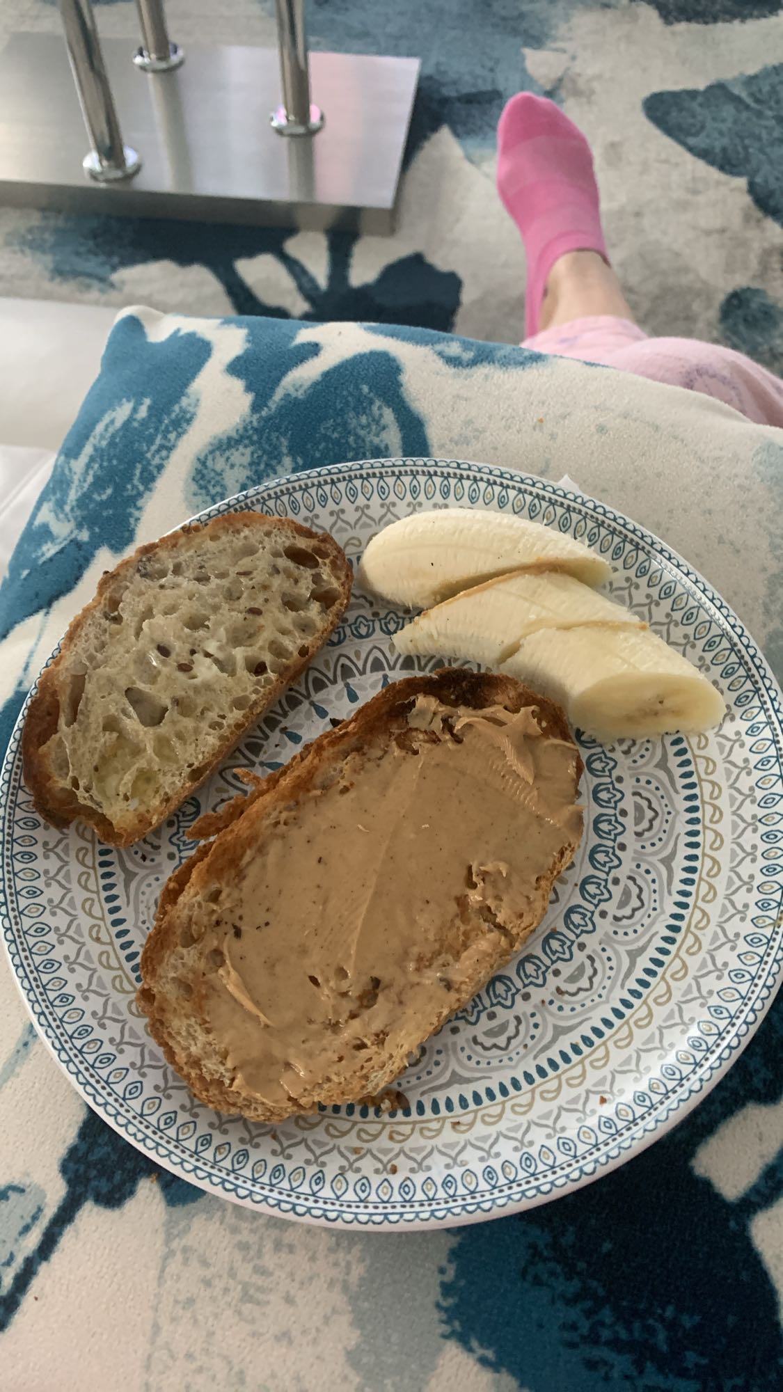 Tartine beurre de cacahuète et banane