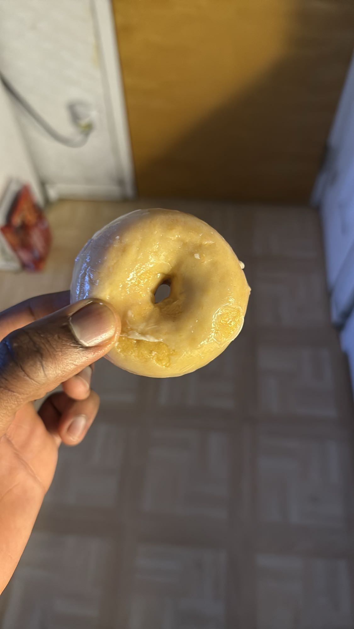 Donut glacé