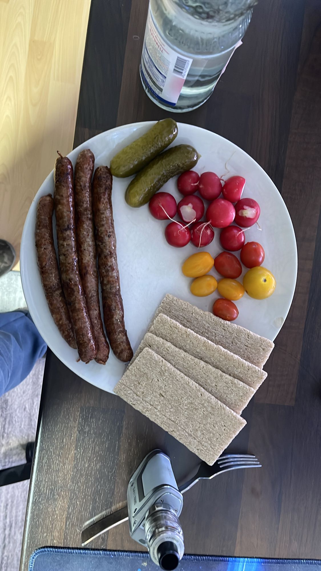 Assiette apéro rustique