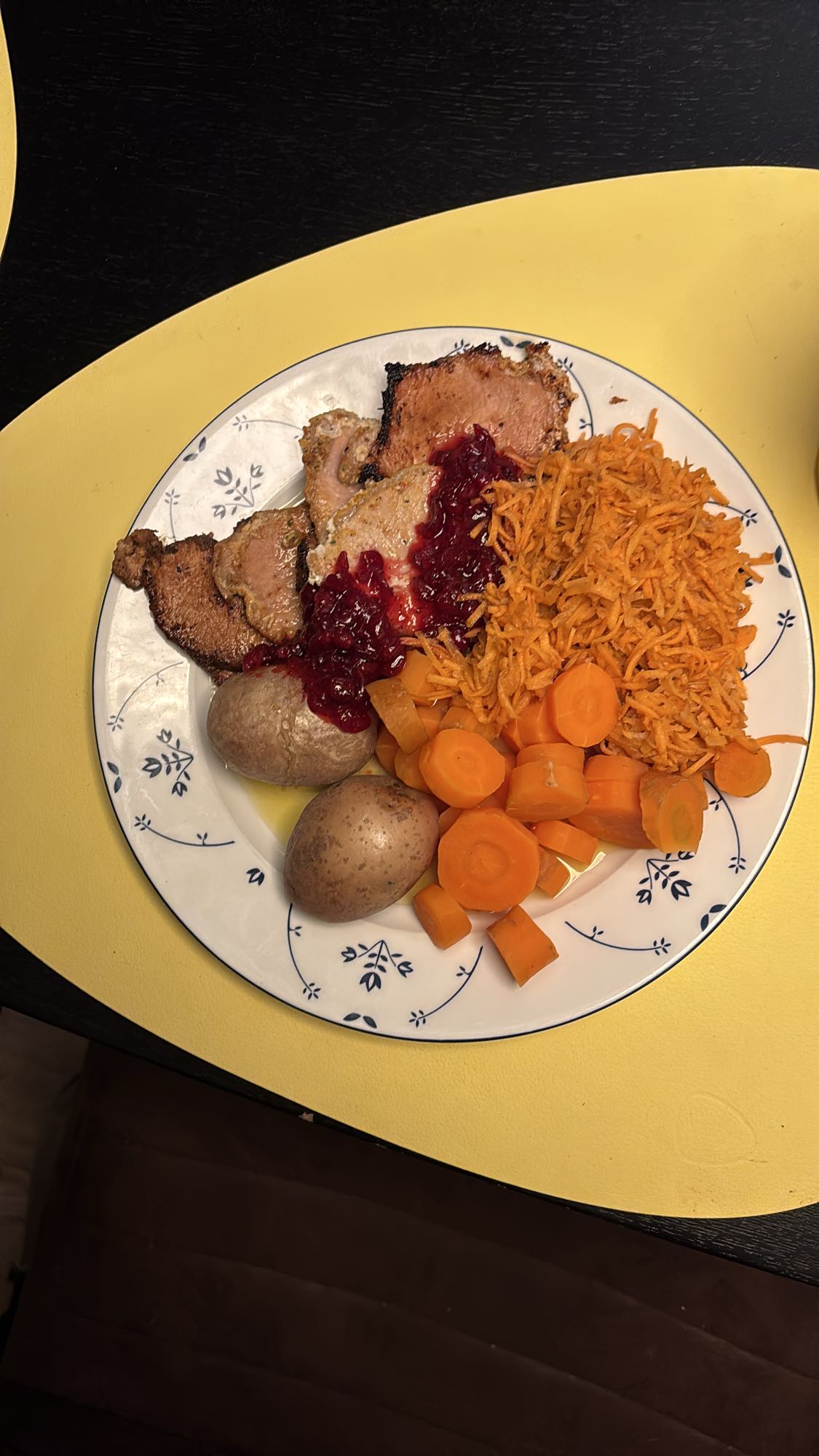 Svinekjøtt med grønnsaker