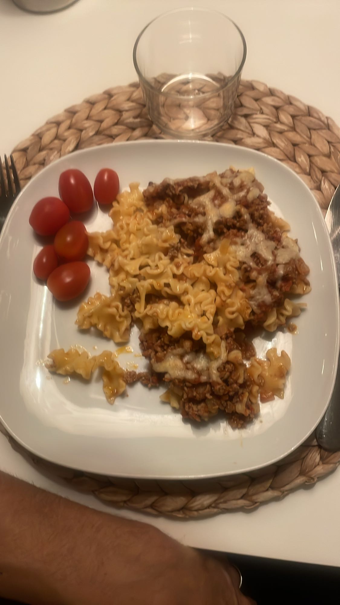 Pasta med köttfärssås