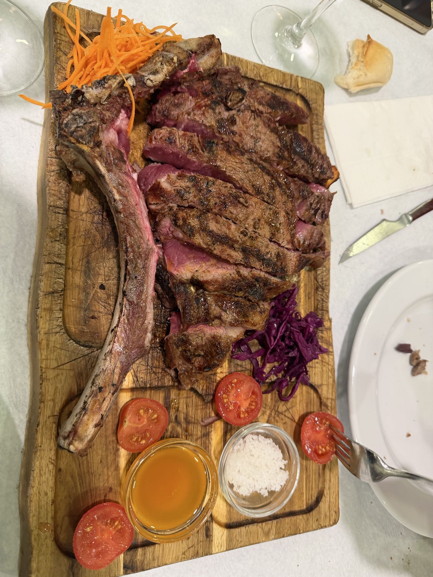 Grilled Ribeye Steak Platter