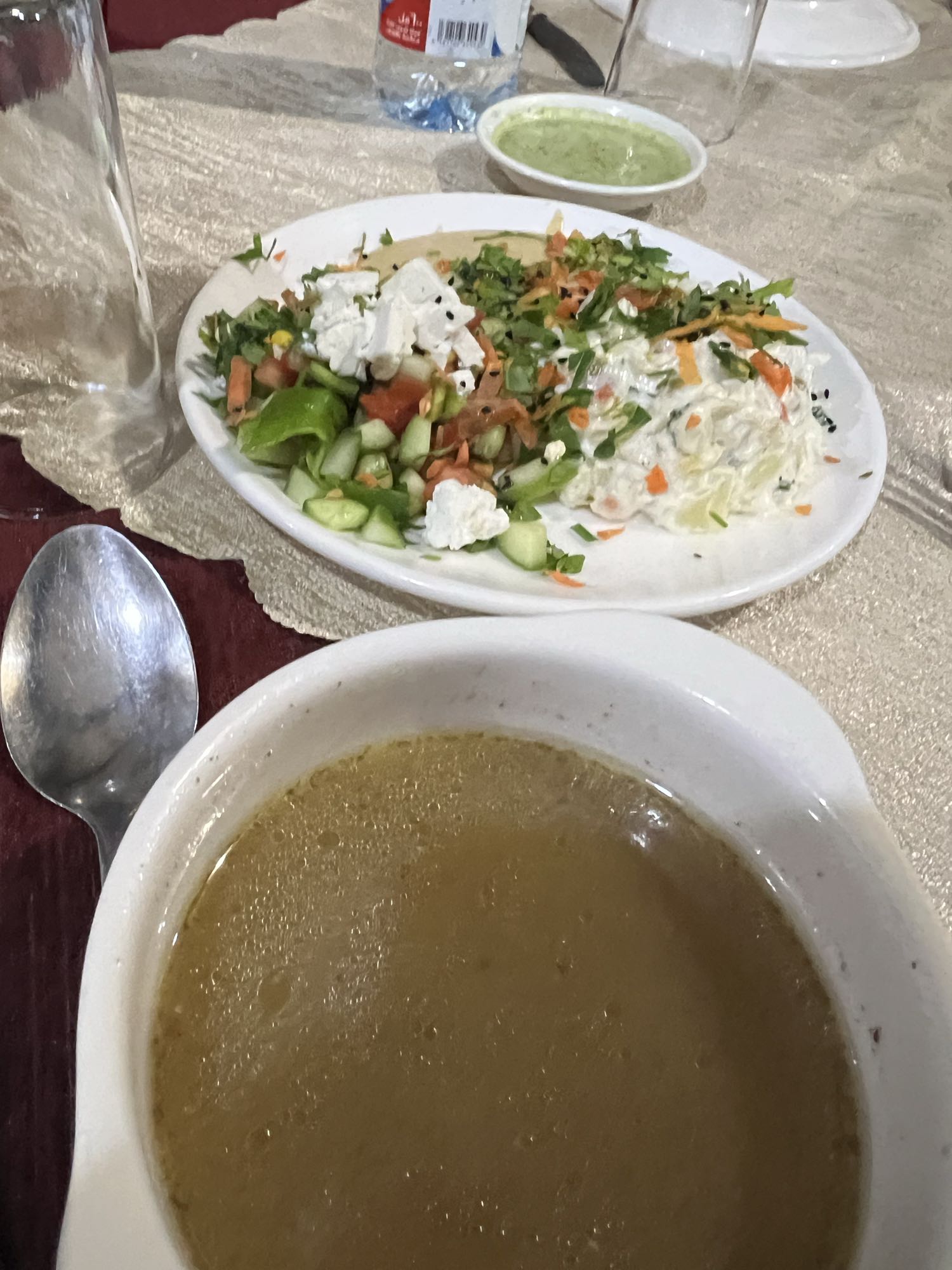 Soup and Salad Plate