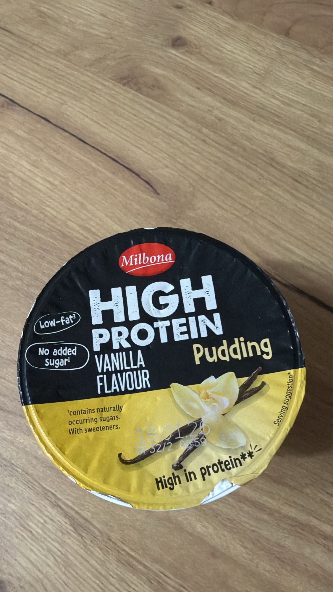 Budincă proteică vanilie