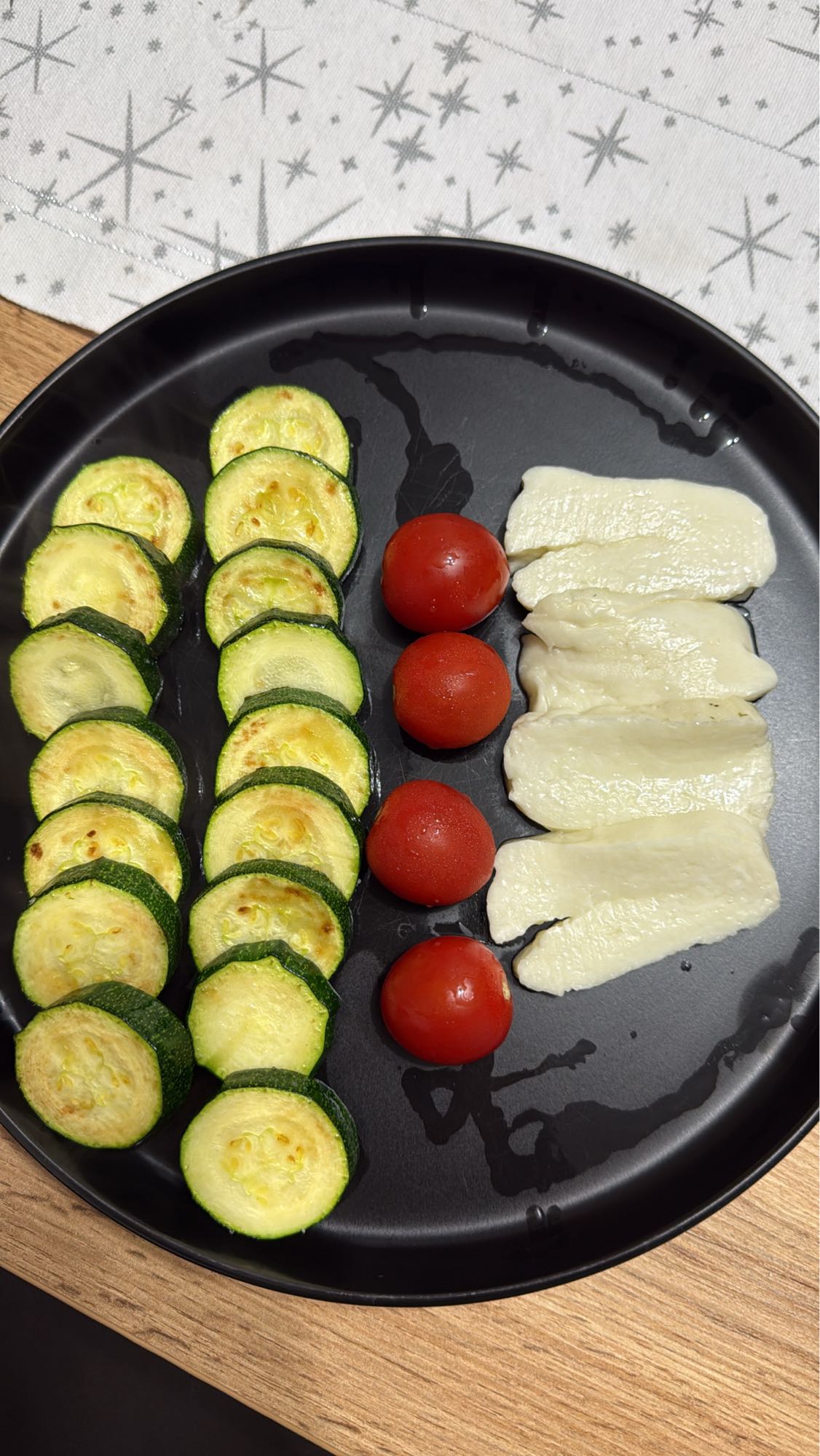 Legume cu brânză la grătar