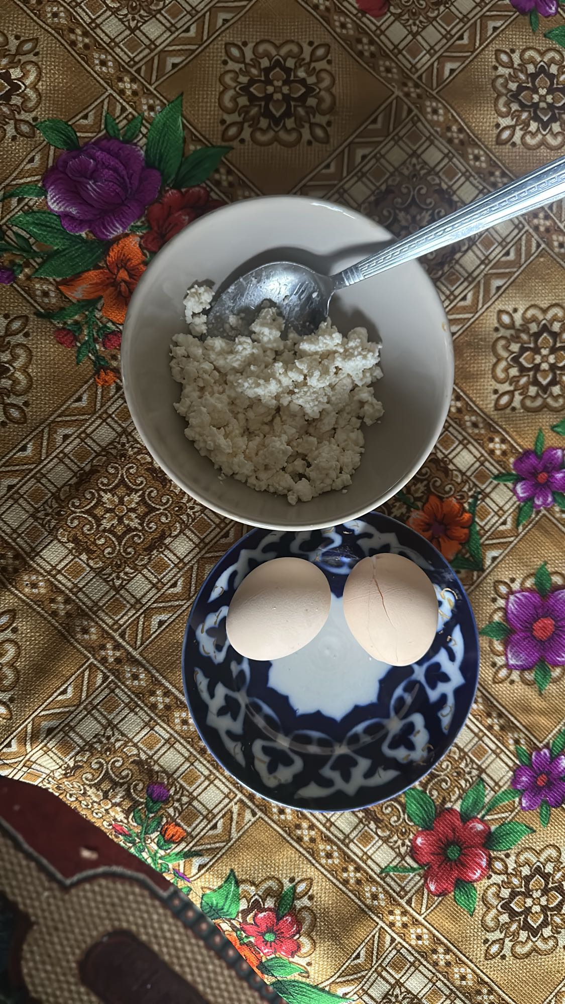 Творог и яйца