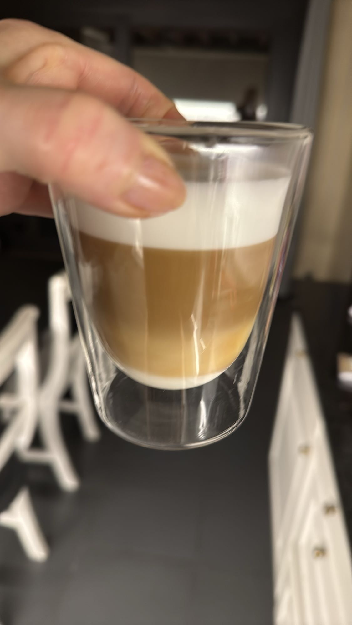 kleine latte macchiato