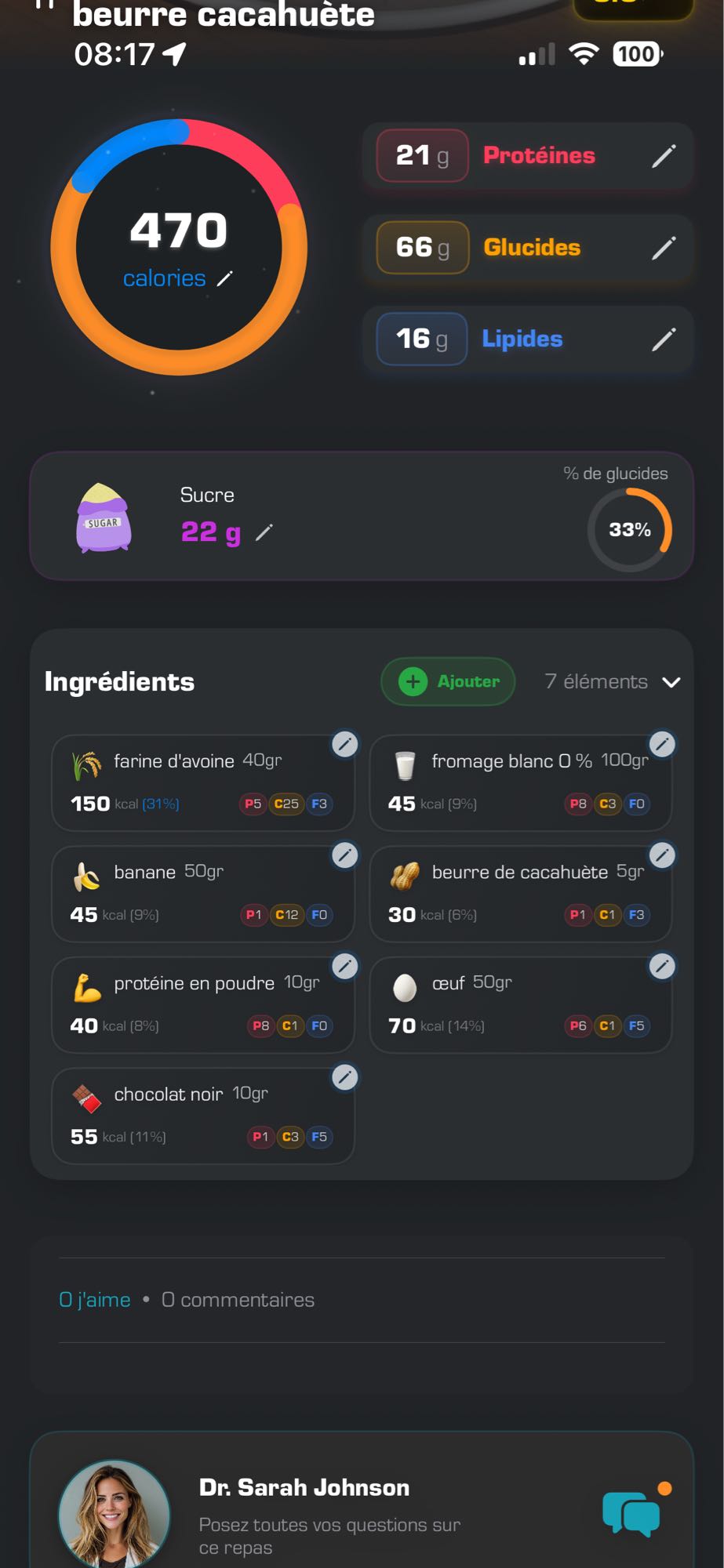 bol beurre cacahuète