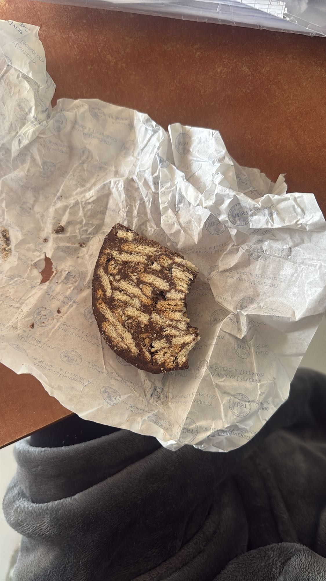 Chocolate biscuit slice