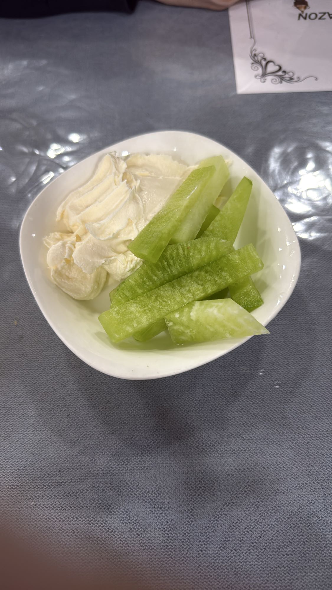 редька с творожным сыром