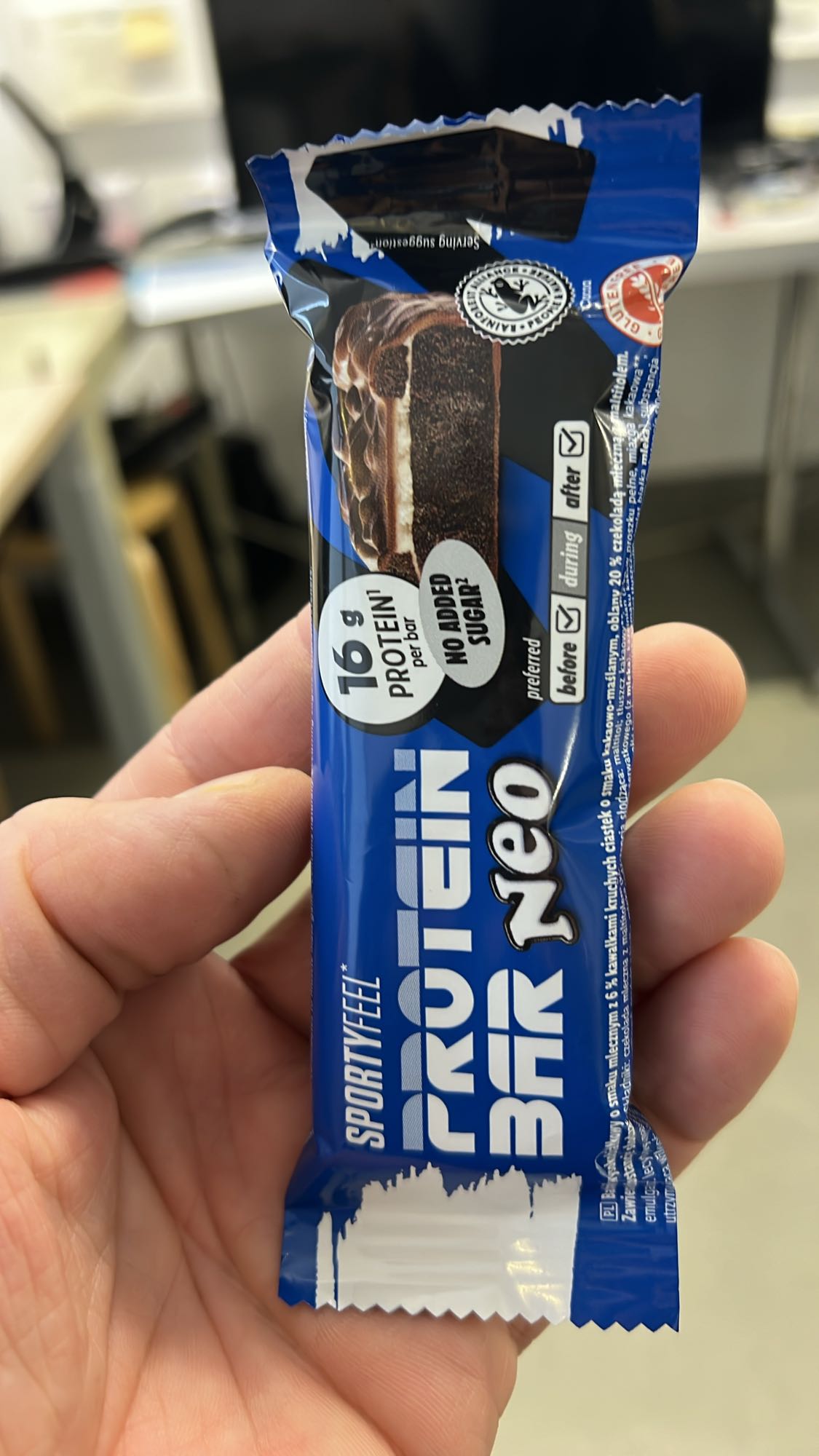 baton proteinowy czekoladowy