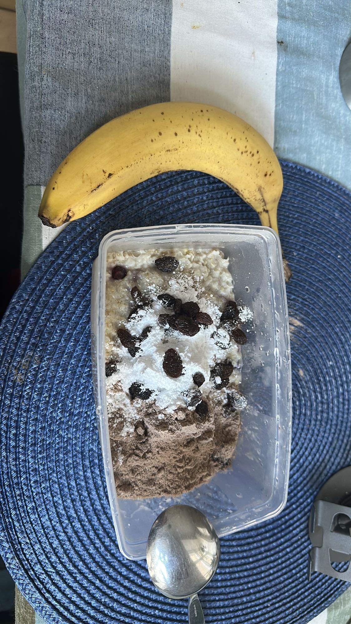 Havregrynsgröt med banan