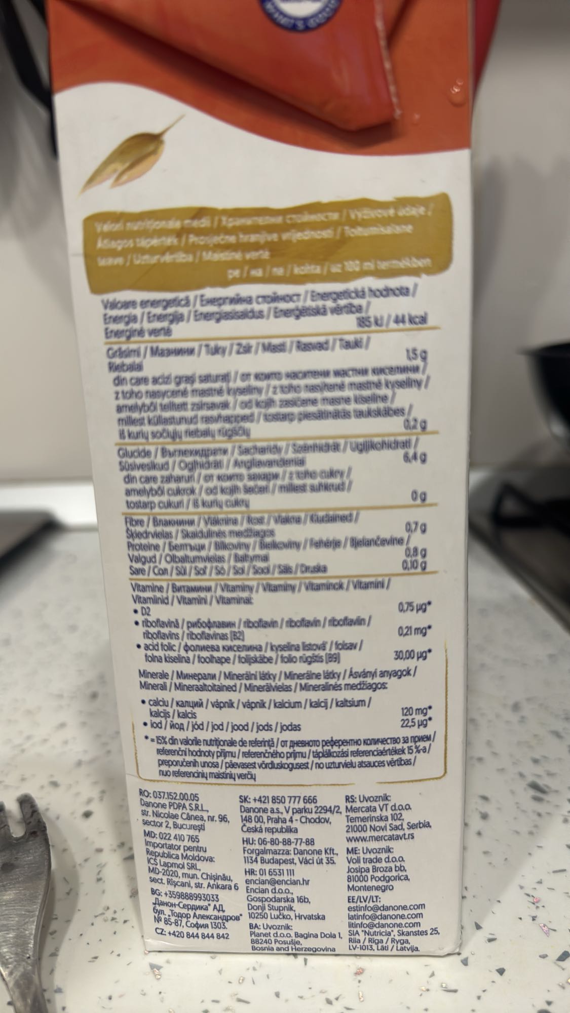 Sweetened Plant Drink