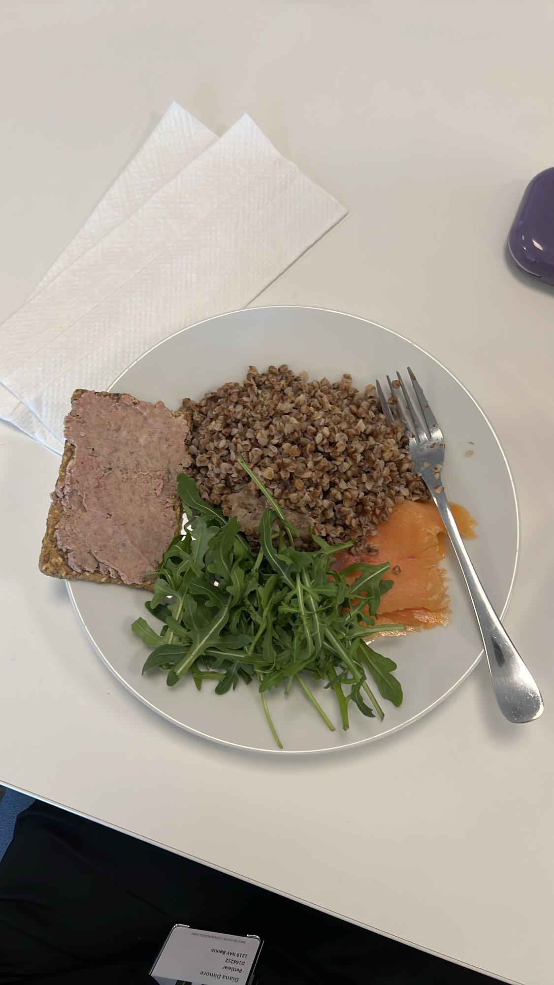 Buckwheat & Salmon Plate