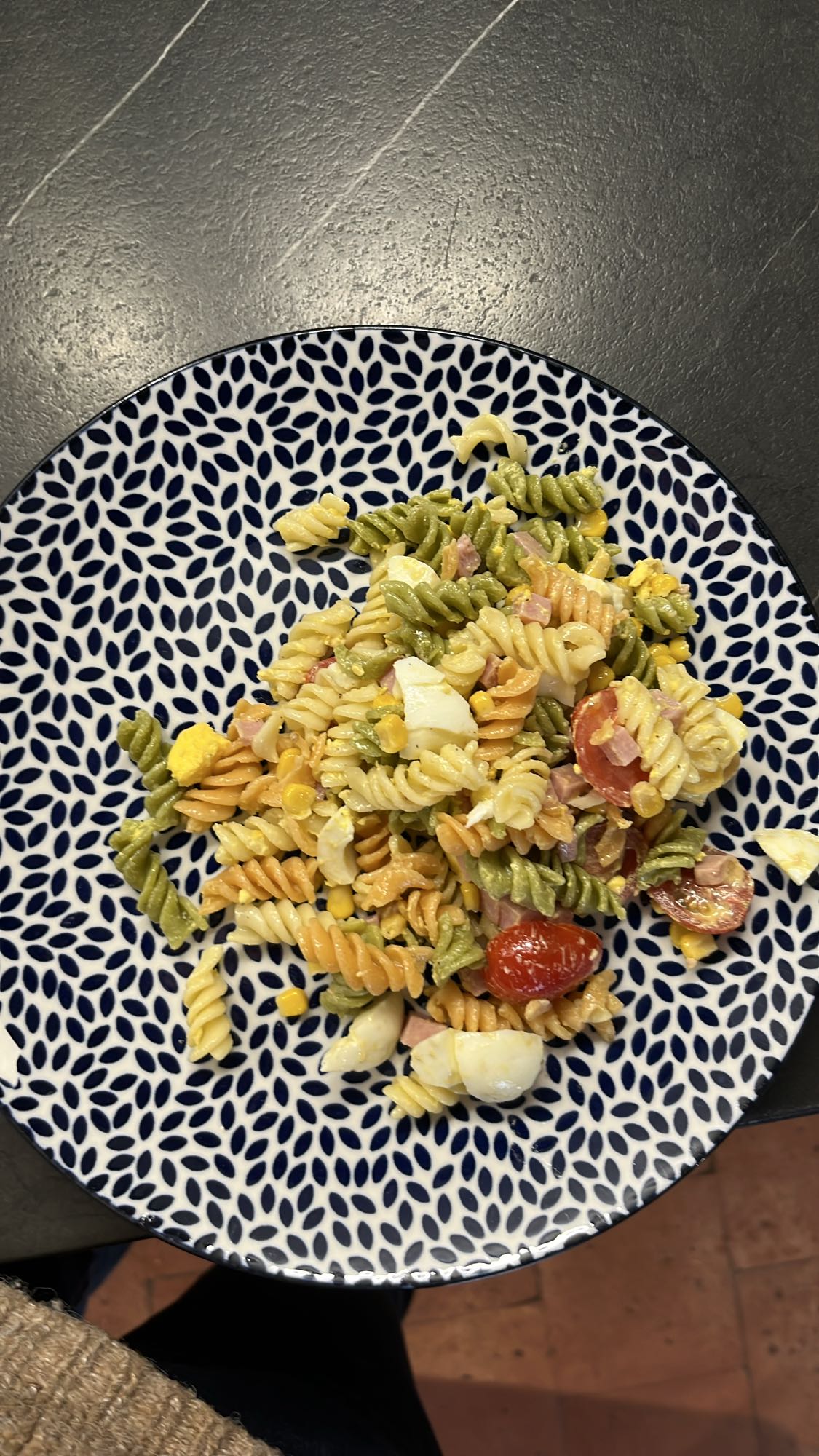 Salade de pâtes froide